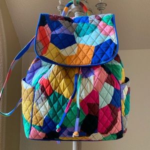 Vera Bradley Pop Art Drawstring Backpack